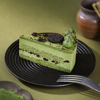 Matcha pour gâteau au fromage 8 pouces, faible en gras, surgelé, avec 10 saveurs en boîte