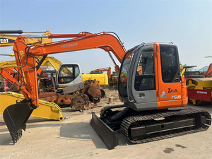 Energy-Saving Design Multi-Mode Fish <b>Pond</b> Expansion Digging 7 Ton Hitachi ZX75US Used Mini Excavator Isuzu Engine Motor Gearbox - Product Image 4