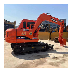 Excavadora Usada Doosan DH80 de Segunda Mano con Pocas Horas de Trabajo, Miniexcavadora Original de Corea en Venta - Product Image 1