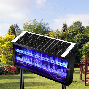 15W DC6V Solar impermeable portátil al aire libre jardín hogar insecto Mosquito Fly LED repelente luz <span class=keywords><strong>Killer</strong></span> lámpara Killing Light - Product Image 1