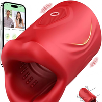 Coupelle de masturbation électrique vibrante pour homme avec contrôle par application, extenseur pénien et simulateur de masturbation masculine