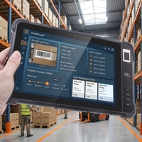 Tableta Robusta de 10.1 Pulgadas con Android Helio G99, 6GB, 128GB, Escáner de Código de Barras RFID para Almacén