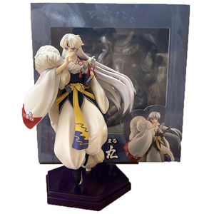 Figurines de dessins animés d'anime de 20 cm, figurine d'action <span class=keywords><strong>Inuyasha</strong></span>, statue de Sesshoumaru, modèle en PVC, jouet de collection, décoration de bureau, cadeau pour enfants - Product Image 3