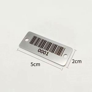 Custom Durable Stainless Steel Rectangle Engraving Tags with UV Printing Two Holes for Personalized Stamping Blanks Perfect <b>Gift</b> - Product Image 4