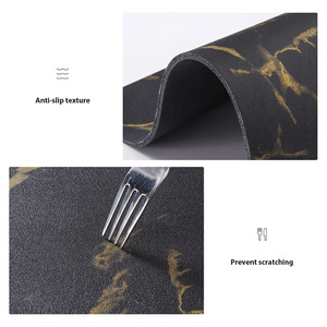 Tapete de Drenaje para Cocina de Tierra de Diatomeas, 30x40cm, 40x50cm, 50x60cm, Rectangular, Patrón Abstracto, Material de PVC, Lavable, Aislante del Calor - Product Image 5