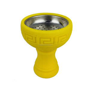 Cachimba cabeza de silicona coloridas ollas Shisha de grado alimenticio fumar Phunnel Pot <span class=keywords><strong>Oblako</strong></span> Quasar Hookah tazón de silicona para carbón - Product Image 4