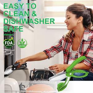 กรรไกรอเนกประสงค์แบบอัพเกรดสำหรับคลุกคลานและสับผักผลไม้ ใบมีดคู่ อุปกรณ์ครัว - Product Image 3