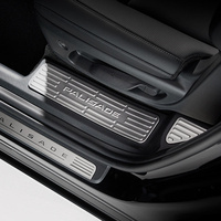 Protection de seuil de porte en acier inoxydable pour Hyundai Palisade M10 LX3, plaque de protection de seuil de voiture, compatible NOBLE, 1999-2001, protection extérieure