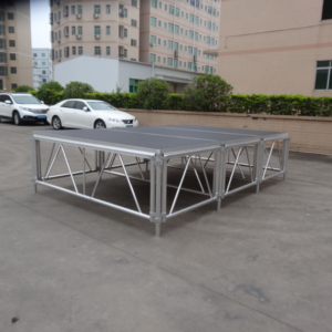 เวทีอะลูมิเนียมแบบแยกส่วนสำหรับงานปาร์ตี้สามารถปรับความสูงได้ - Product Image 4