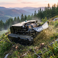 Tondeuse robotisée chenillée autopropulsée sans fil à batterie, 4 temps, 764 cm³, de type grand réservoir, tout-terrain, norme Euro 5 CE, modèle 2026