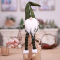Rudolph longue jambe noël Santa Gnome suédois Tomte poupée Gonk pour fête de noël décor maison Table ornement