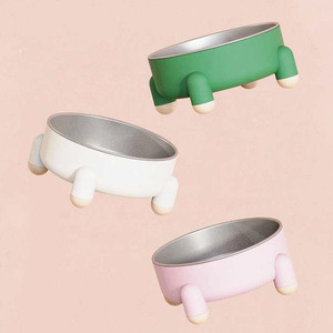 Wholesale <strong>Bowl</strong> Feeders <strong>Rounded</strong> Cat <strong>Dog</strong> <strong>Bowl</strong> Stainless Steel Pet Sublimation Cat Plastic Water Food <strong>Bowl</strong> - Product Image 3