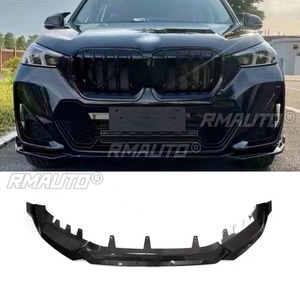 ลิ้นกันชนหน้ารถยนต์ สีดำเงา สำหรับตกแต่ง BMW X1 U11 2023+ อุปกรณ์ตกแต่งรถยนต์ - Product Image 1