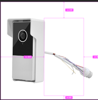 Sonnette intelligente Cctv, caméra de sécurité à domicile, sonnette wi-fi sans fil, caméra
