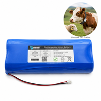 Pack de batteries LiFePO4 3.2V 24Ah rechargeable pour traceur GPS de bétail, collier intelligent pour bovins et ovins, ranch intelligent