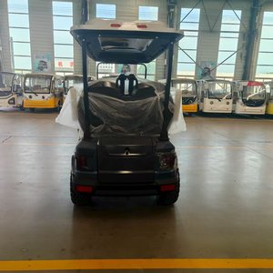 Voiturette de golf électrique 6 places à prix d'usine avec batterie 72V, vitesse 30-50 km/h, véhicule électrique à vitesse réglable pour parc, hôtel - Product Image 4