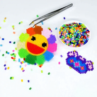Jouets éducatifs Pindou Fusion Beans 5 mm 2,6 mm, blocs de construction pour enfants, kit de pièces en plastique DIY