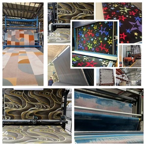 <span class=keywords><strong>Tapis</strong></span> imprimé 100 % polyester en gros pour restaurant, hôtel, banquet, casino, fabrication mécanique, design personnalisé, résistant à la circulation intensive et ignifuge - Product Image 4