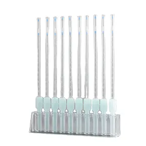 Equipamento de coleta de sangue de laboratório pipetas estéreis de 170 mm pipeta descartável esr