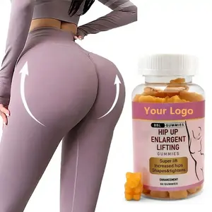 Low MOQ Food supplement OEM Butt Enhancement and super lift increased hips shapes & tighten BBL Gummies