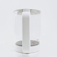 Bouilloires électriques intelligentes en graphène, chauffe-eau électriques en verre transparent en graphène pour la maison, bouilloire à thé