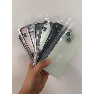 Vente en gros de coques arrière en verre de qualité AA 100% pour iPhone 15 15Plus 15P, fabrication OEM - Product Image 4