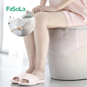 FaSoLa Disposable Toilet Seat Cover Full Coverage Adhesive For Maternity Travel Hotels Home Use - Product Image 4