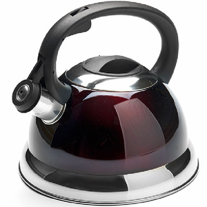 Bollitore Fischietto in Acciaio Inossidabile da 3L di Alta Qualità, <span class=keywords><strong>Teiera</strong></span> Blu con Manico Resistente al Calore, Ecologico <span class=keywords><strong>per</strong></span> Fornelli a Gas e a Induzione - Product Image 3