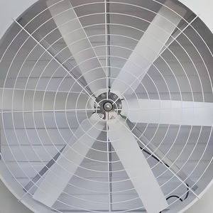 พัดลมระบายอากาศติดผนังแบบกล่องไฟเบอร์กลาส เสียงเบา พัดลมเป่าลมแบบแกนหมุน - Product Image 5