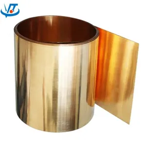 0.5Mm Cuzn30 H70 C2600 Đồng Hợp Kim Đồng Brass Tấm Cuộn Dây Brass Dải