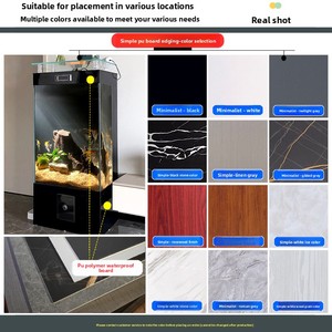 Aquarium en verre ultra-transparent pour salon intérieur, design autoportant et mural, aquascaping - Product Image 6