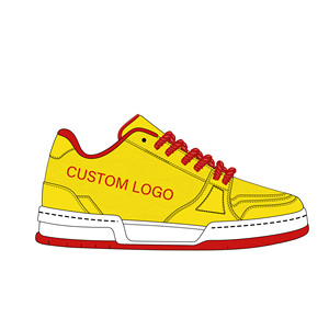 Sneakers pour hommes en cuir microfibre de haute qualité, style rétro streetwear, pour les propriétaires de marques avec étiquette privée - Product Image 5