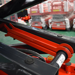 Plataforma elevadora de tijera para terrenos accidentados, con tracción 4x4 para sitios de construcción y agricultura en Brasil - Product Image 6