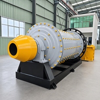 Broyeur à boulets pour minerai d'or MQ-1500x3000, machine de broyage minier 75kW 3-15t/h pour usine de traitement du minerai d'or à roche dure