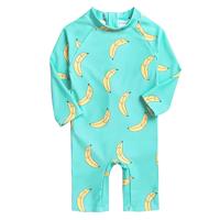 Maillot de bain pour bébé une pièce à manches longues et séchage rapide pour les petits enfants Natation Plage Surf Printemps Waterfun