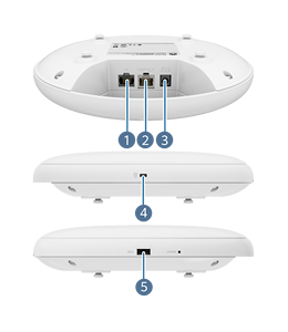 Huawwei ap661 Wi-Fi 6 điểm truy cập 02355une 1 * GE 1 * 2.5ge lãnh đạo AP Ba ban nhạc trong nhà SOHO tường trần doanh nghiệp <span class=keywords><strong>Wifi</strong></span> 6 AP - Product Image 3