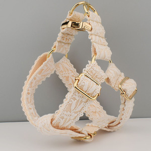 Fabricantes Amostra grátis Ajustável Dog Harness Set Logotipo Personalizado Design De Luxo Soft Pet Harness para Cães - Product Image 4