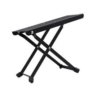 Hauteur réglable pliable Support guitare repose-<span class=keywords><strong>pieds</strong></span> pédale antidérapant métal marchepied coussinets pièces accessoires pour Instruments <span class=keywords><strong>de</strong></span> musique - Product Image 5