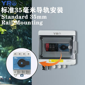 Interruptor de Desconexión de CC YRO 4P YRDS1DB/N32 para Sistema Fotovoltaico, Plástico Resistente a los Rayos UV, Bajo Voltaje - Product Image 4