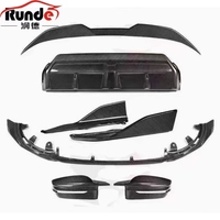 Kit carrosserie MP Style en fibre de carbone pour BMW Série 2 G42 M240i : Lame avant, diffuseur arrière, aileron arrière, jupes latérales, calandre