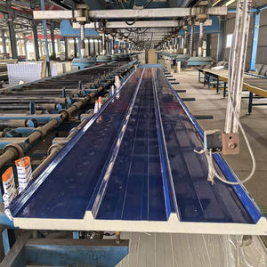 Casa Prefabricada De Comprar Paneles PU <span class=keywords><strong>Sandwich</strong></span> <span class=keywords><strong>Pared</strong></span> Exterior 50-150mm Usado <span class=keywords><strong>Sandwich</strong></span> Panel - Product Image 5