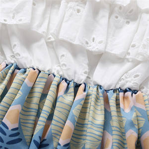 Ropa Infantil al por Mayor, Vestidos Casuales de Verano sin Mangas con Estampado de Castillo para Niñas, para Fiestas Infantiles - Product Image 3