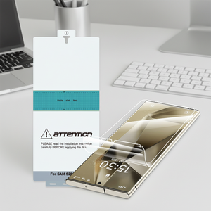 Pellicola Protettiva in Idrogel per <span class=keywords><strong>Samsung</strong></span> <span class=keywords><strong>Galaxy</strong></span> S24 S23 <span class=keywords><strong>S22</strong></span> Ultra, Film Morbido TPU a Copertura Totale, Autoriparante, HD Trasparente, Vendita all'Ingrosso - Product Image 1