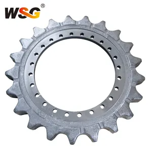 Kubota Min Excavator Sprocket ชิ้นส่วนช่วงล่างเฟืองล้อ U20 U30 KH030 K035