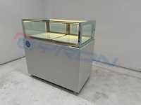 Vitrine Réfrigérée Simple à un Niveau pour Gâteaux et Pâtisseries