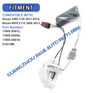 Ensemble de capteur de niveau de carburant pour <span class=keywords><strong>Nissan</strong></span> Juke <span class=keywords><strong>Note</strong></span> E11E 2006-2014 17040-AX000 17040-AX010 E10318M 170401KA0A 170409U01B 17040-9U01C - Product Image 2