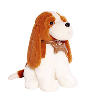 Jouets en peluche personnalisés super doux et volumineux, mascotte d'entreprise pour anniversaire, poupée en peluche brodée personnalisée
