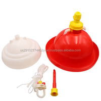Abreuvoir automatique Plasson, fontaine à boire automatique pour poulets de chair, canards et oies, abreuvoir automatique de type cloche