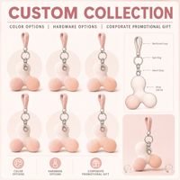 Jouet en peluche personnalisé OEM ODM, animal en peluche, mascotte, porte-clés Collagen Orb Pal, cadeau d'entreprise pour la beauté et les soins de la peau, promotion du logo