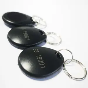 מפעל ישיר מסחרי 125KHz Keycards Prox כרטיס 26-קצת H10301 מפתח fob תכנית מתקן קוד